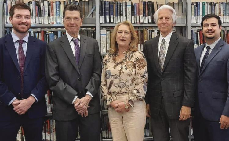 (From Left to Right): Matthew Tillery, Scott Tillery, Joyce Young, Van Robichaux, Brandon Melerine
