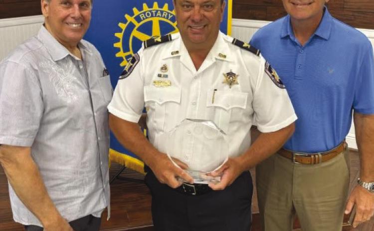 SBSO Col. Chad Clark Honored By Rotary Club