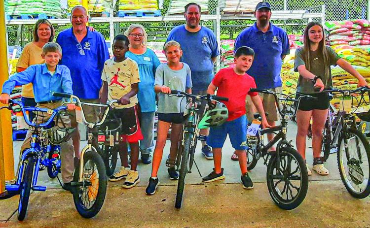 Kiwanis of St. Bernard-Arabi Sponsors Library's Read to Ride Program